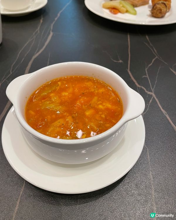 懷舊佈置抵食semi-lunch buffet