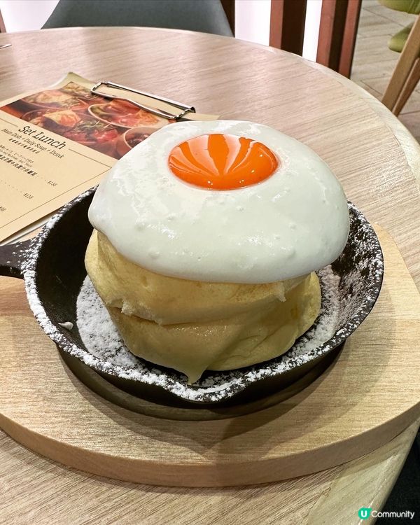重蛋味鬆餅