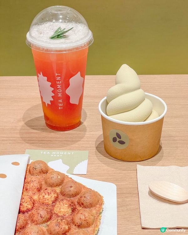 \推薦茉莉花茶軟雪糕·特色雞蛋仔/