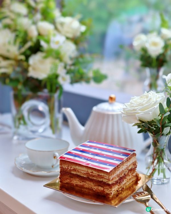 親手製作agnès b.期間限定法式經典Opéra歌劇院蛋糕