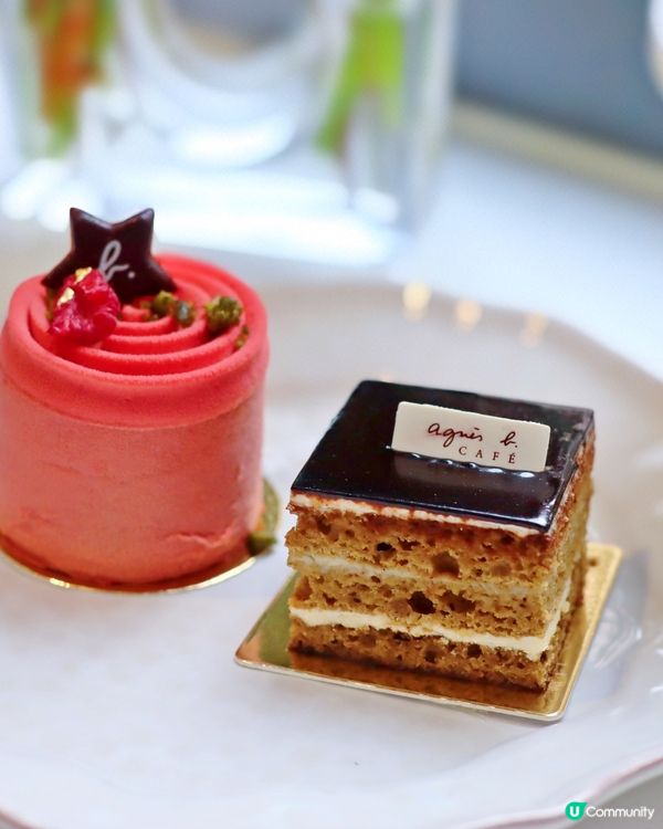 親手製作agnès b.期間限定法式經典Opéra歌劇院蛋糕