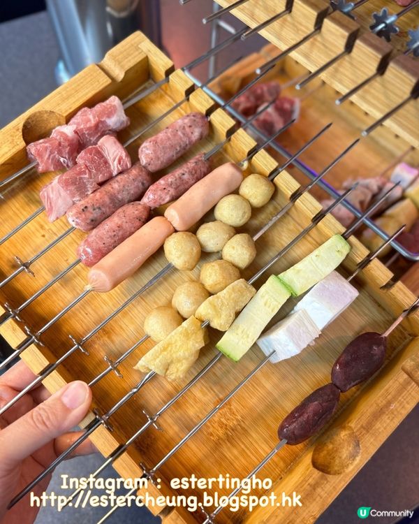 懶人至愛自轉燒烤放題🍢兩小時任飲任食串燒 