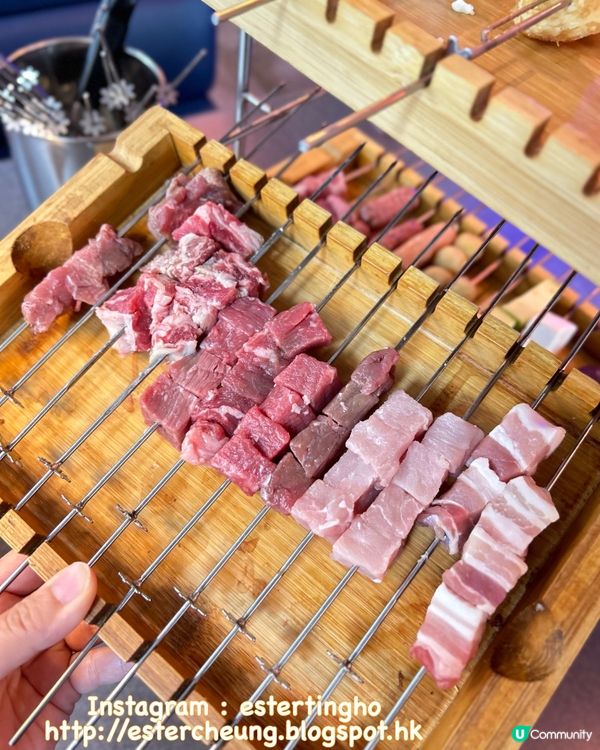 懶人至愛自轉燒烤放題🍢兩小時任飲任食串燒 