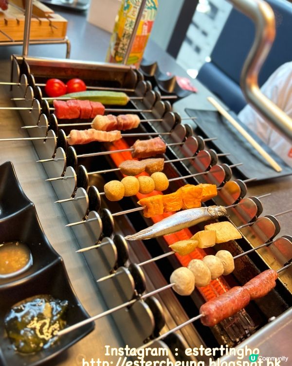 懶人至愛自轉燒烤放題🍢兩小時任飲任食串燒 