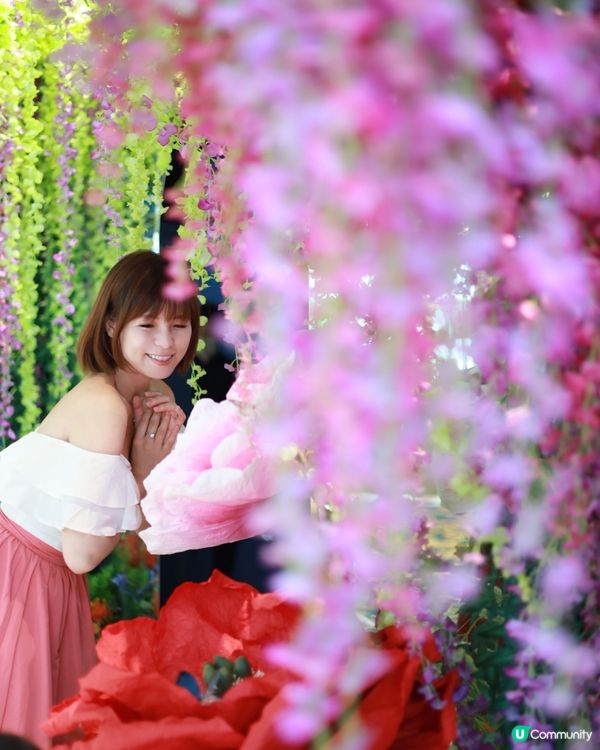 蜷川實花夢幻花園 x 港島香格里拉酒店