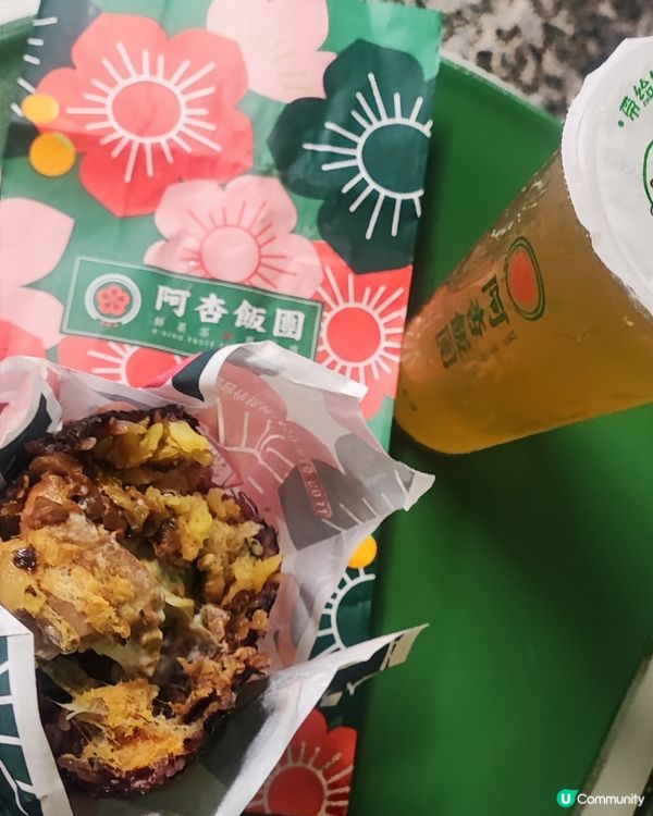 阿杏飯團，不過不失