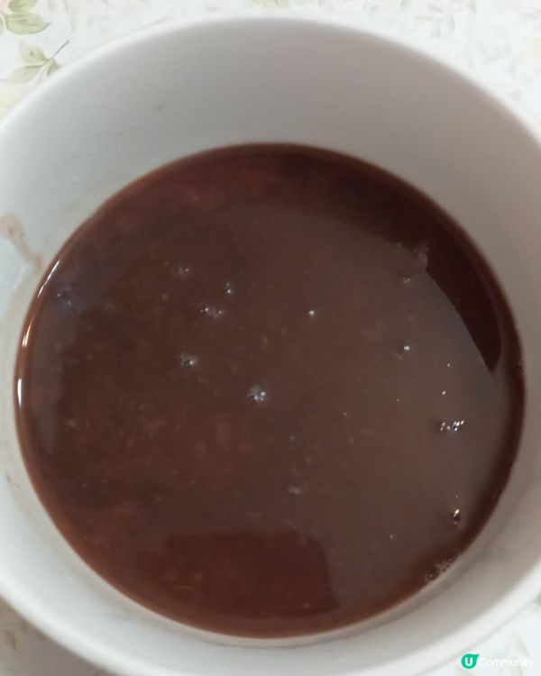 今晚在家晚飯後甜品，紅豆沙