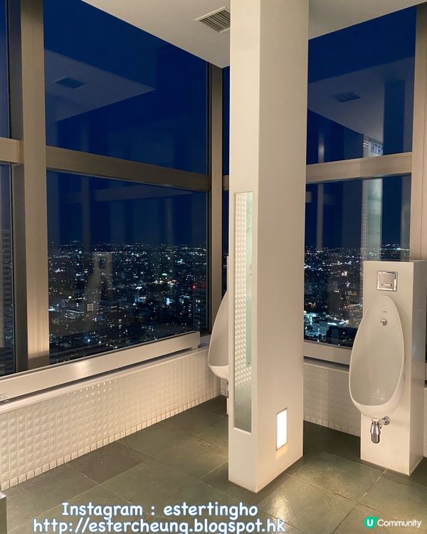 🚻 景觀遼闊的高空展望廁所