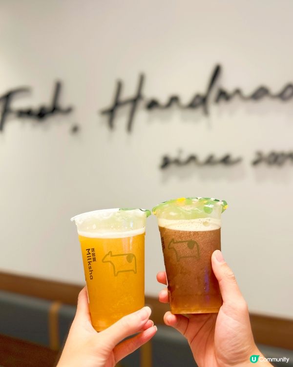 🍑🧊Milksha全新水蜜桃冰茶🧊🍑