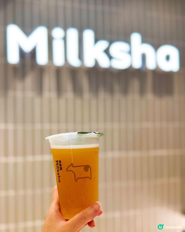 🍑🧊Milksha全新水蜜桃冰茶🧊🍑