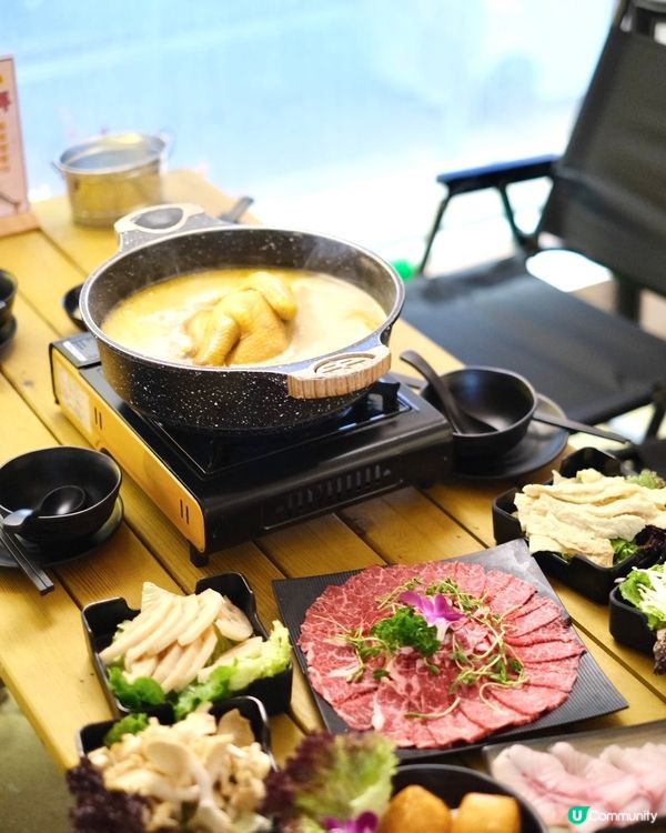 新張優惠：露營風 x 滋補花膠雞鍋餐