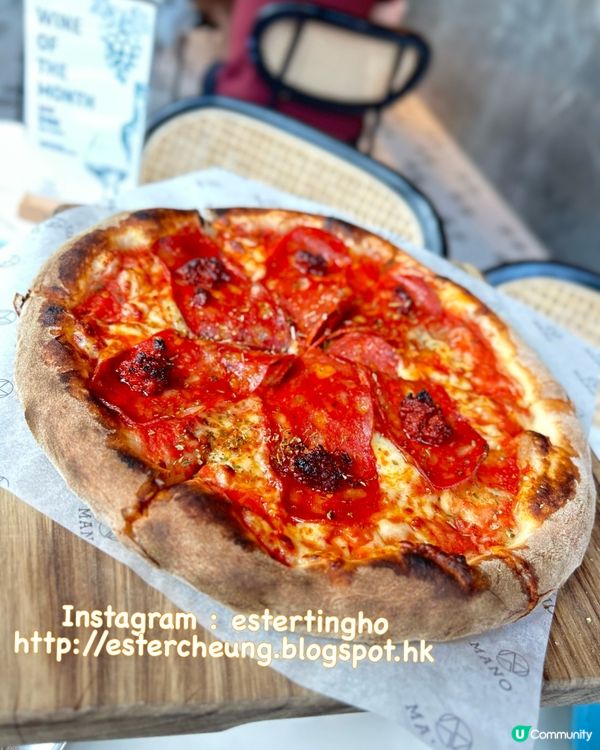 🍕 手工即製意式辣肉腸薄餅