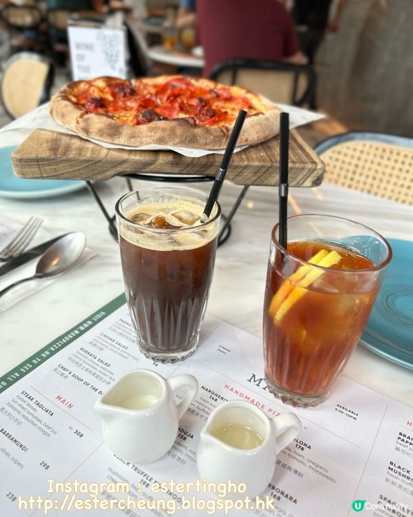 🍕 手工即製意式辣肉腸薄餅