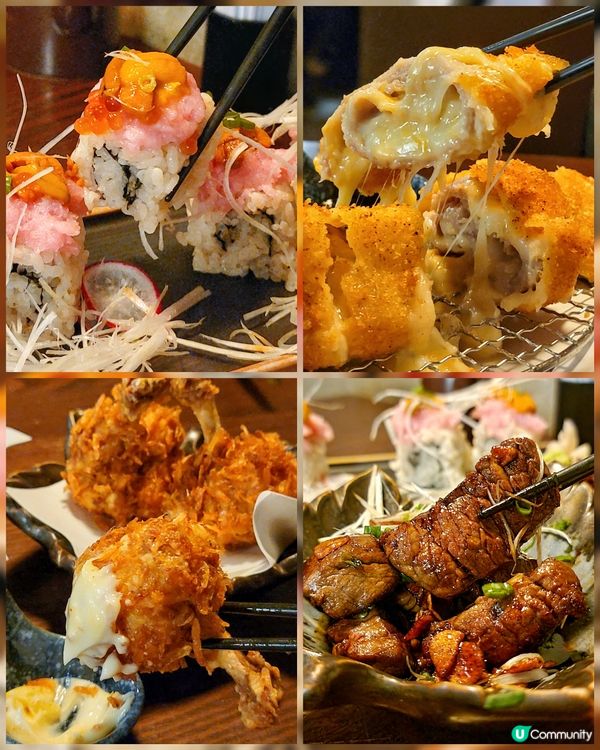 成日聽到人去食申子，今次就有機會約到朋友一齊黎食下宜間居酒屋...