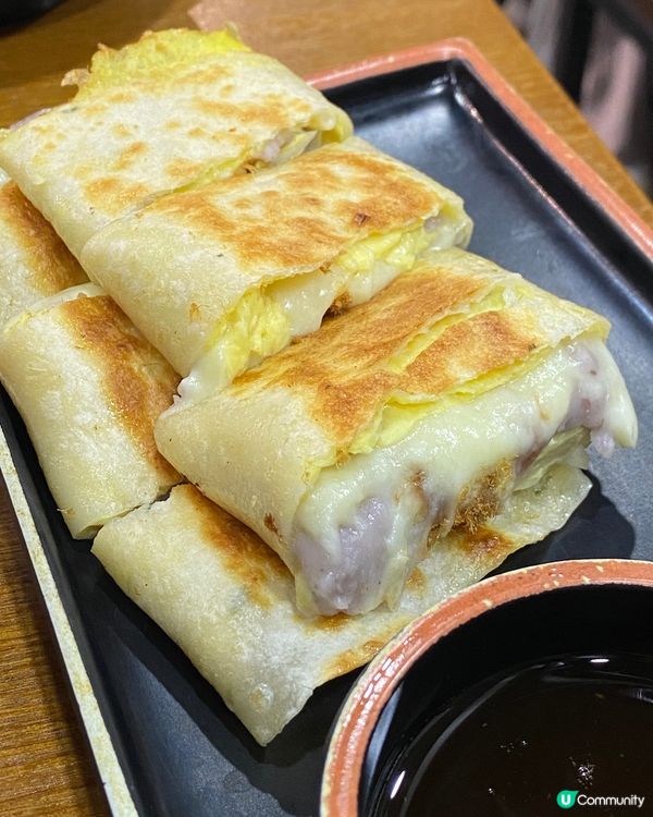 超級好食爆多芋泥芝士蛋餅