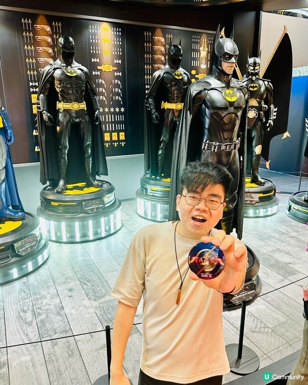 嚟太古城睇戲，仲有閃電俠同蝙蝠俠打卡位～ 