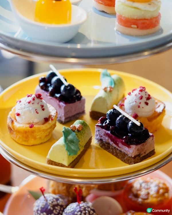 【灣景廳 ✦ 🦄「繽紛果漾盛會」下午茶套餐 🌈✨】