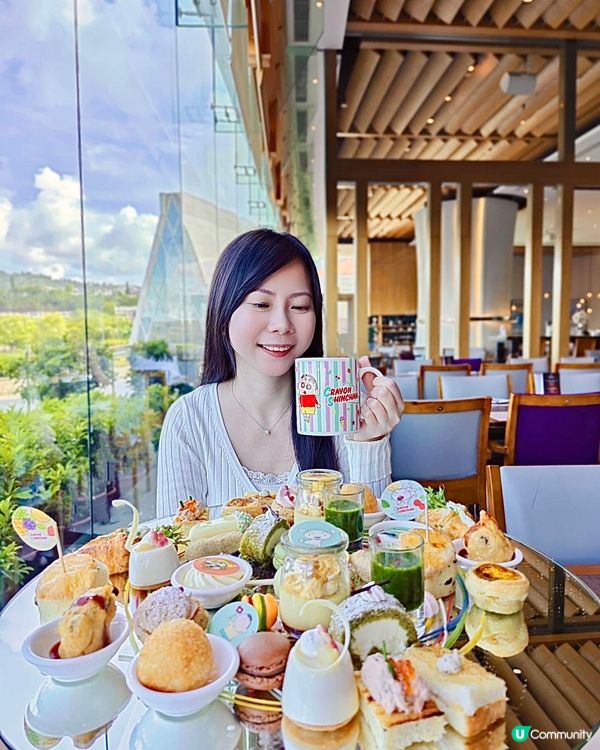 蠟筆小新主題下午茶套餐