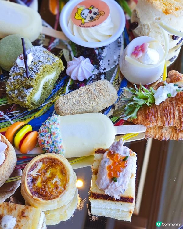 蠟筆小新主題下午茶套餐