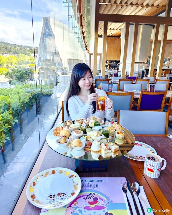 蠟筆小新主題下午茶套餐