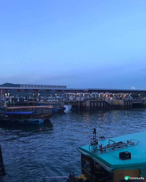 西貢碼頭的日與夜
