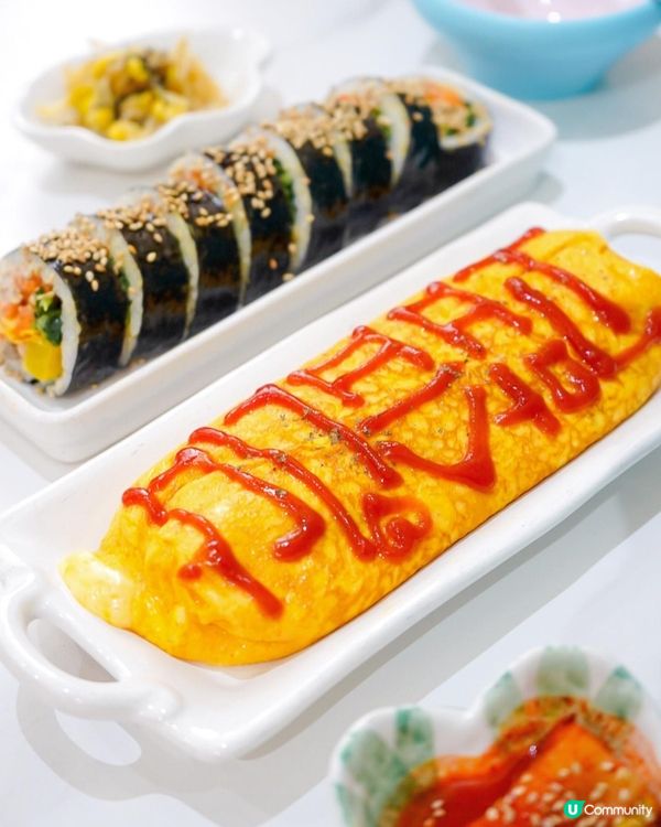 韓式料理小店 澎湃拉絲芝士雞蛋卷🤤🧀
