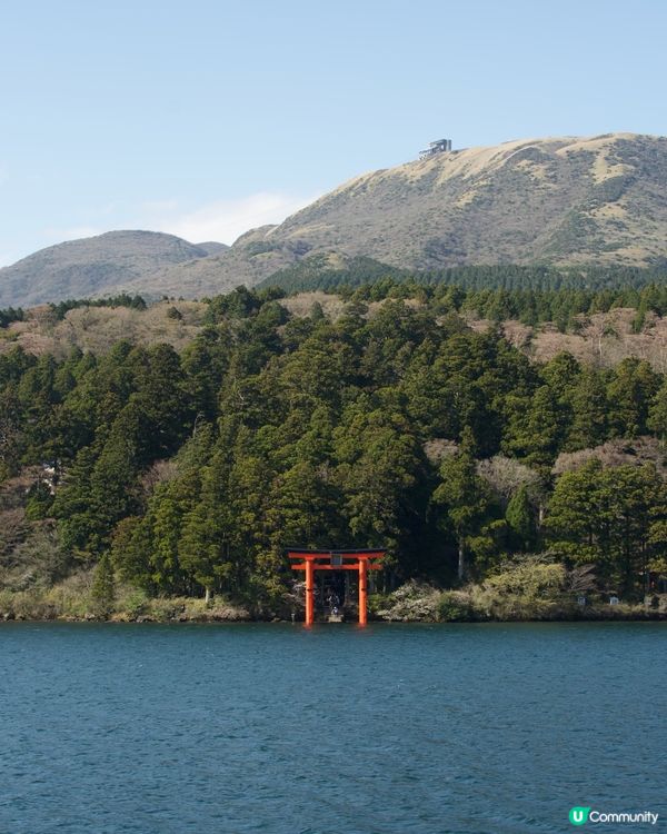 蘆之湖邊的鳥居⛩️