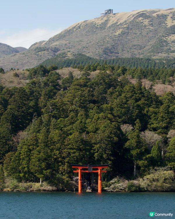 蘆之湖邊的鳥居⛩️