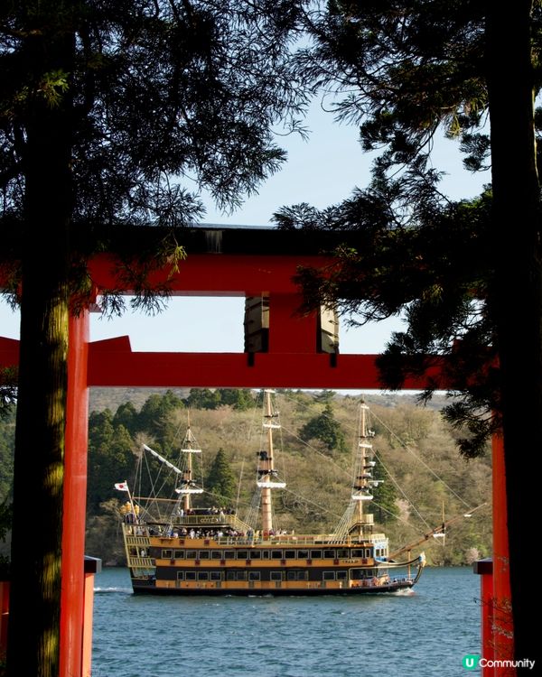 蘆之湖邊的鳥居⛩️