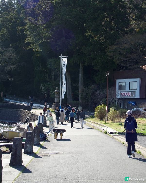 蘆之湖邊的鳥居⛩️