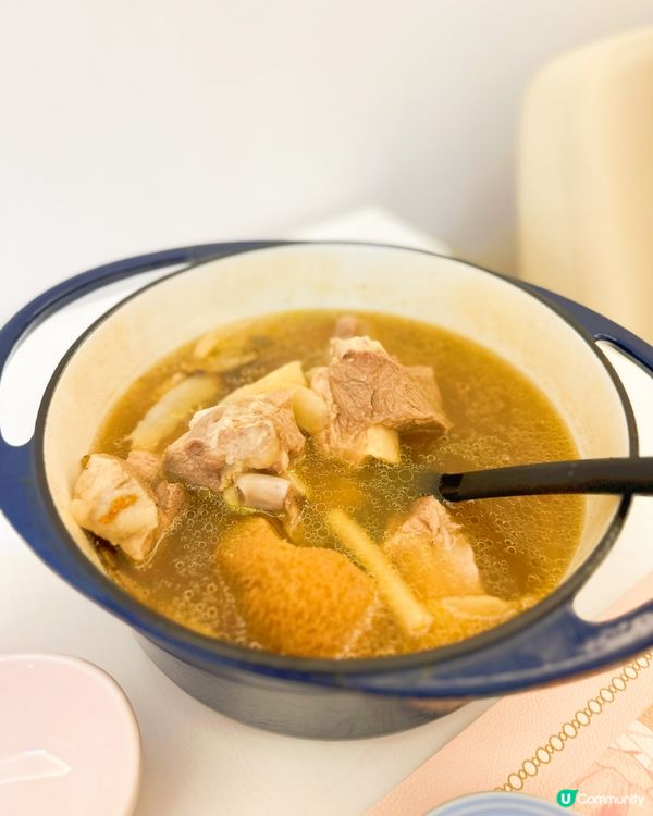 🍄螺片猴頭菇健脾湯🥣