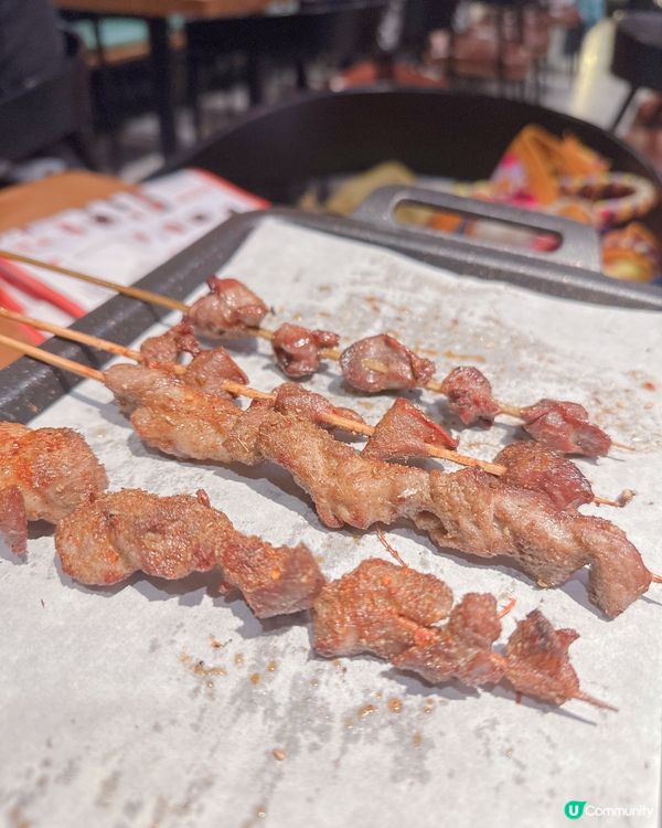 味道唔錯四川串燒