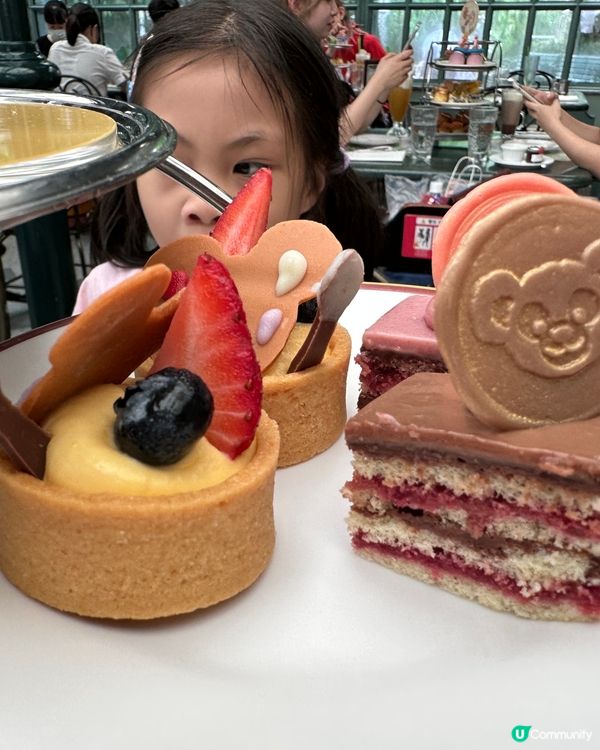 香港迪士尼樂園三層架下午茶 #甜蜜負荷