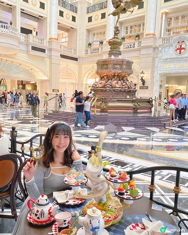 愛麗斯夢遊仙境主題下午茶🫖