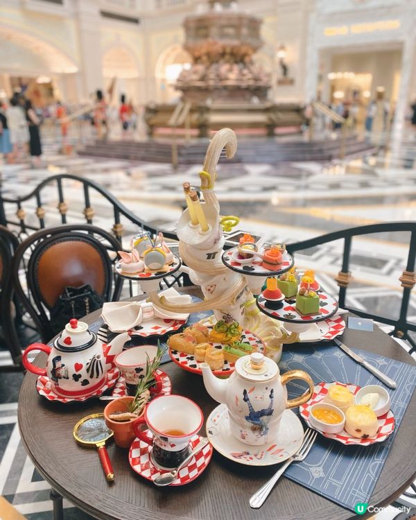 愛麗斯夢遊仙境主題下午茶🫖
