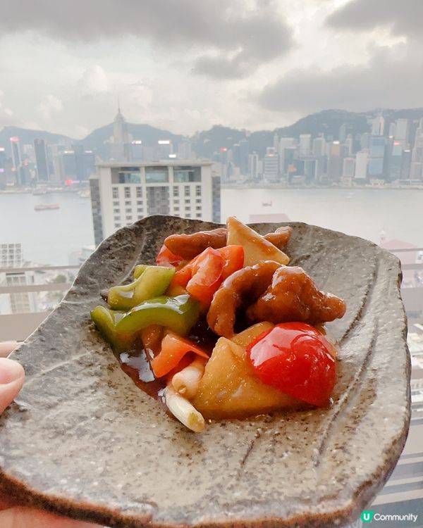 海景view 食中菜