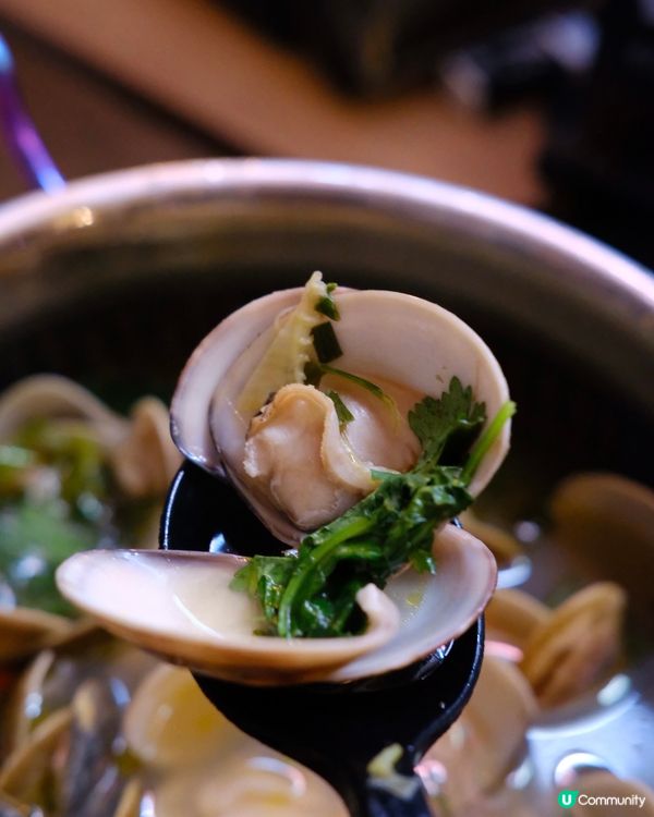 清酒蒜片煮蜆食譜😋