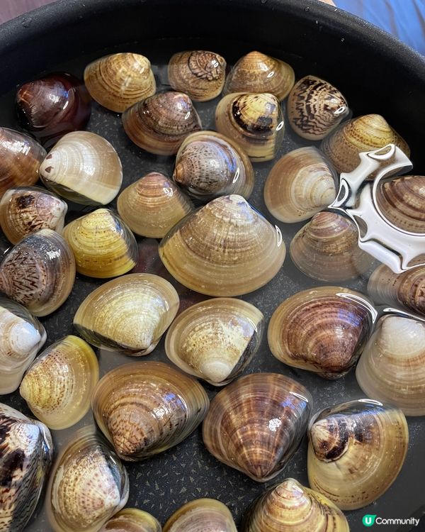 清酒蒜片煮蜆食譜😋