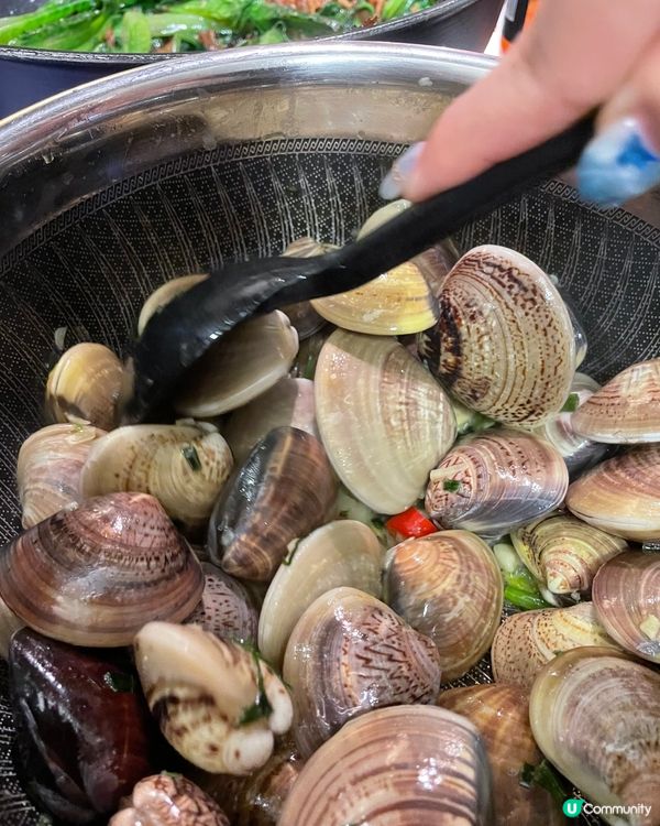 清酒蒜片煮蜆食譜😋