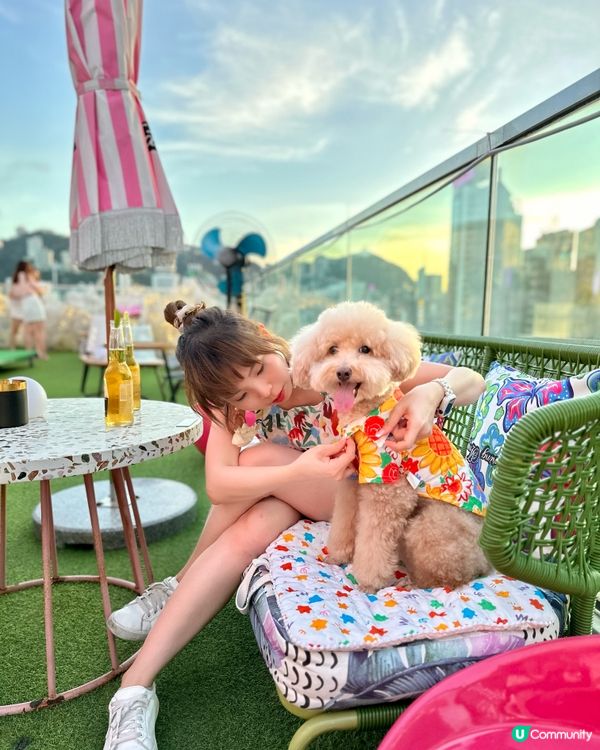 Hi Barbie🩷狗狗都去得 