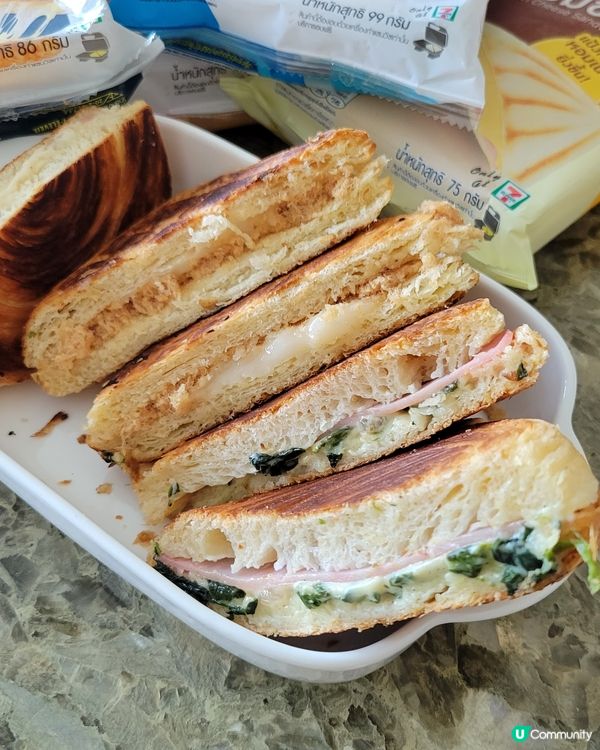 令人迷戀的熱壓吐司