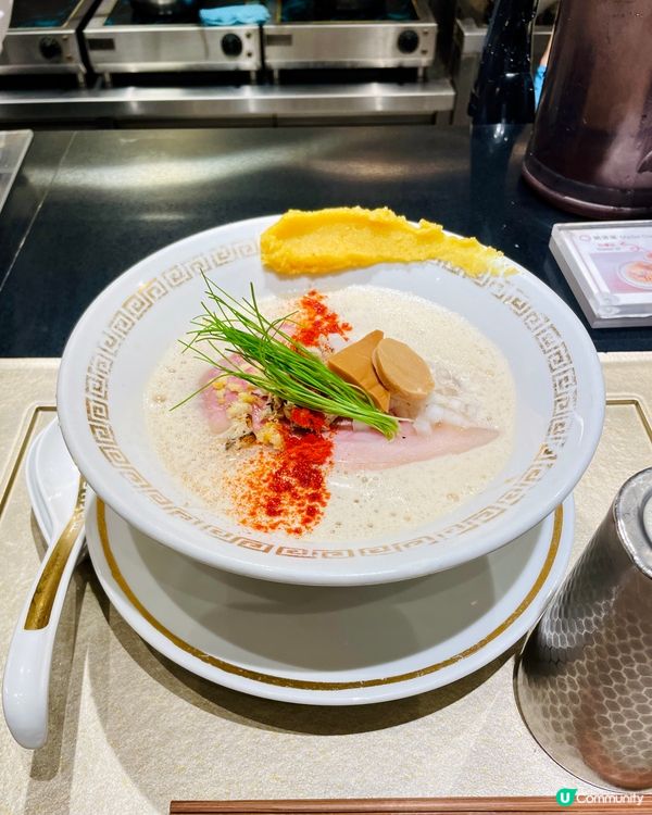 中環人氣日本過江龍 🟡🔻鯛魚湯拉麵