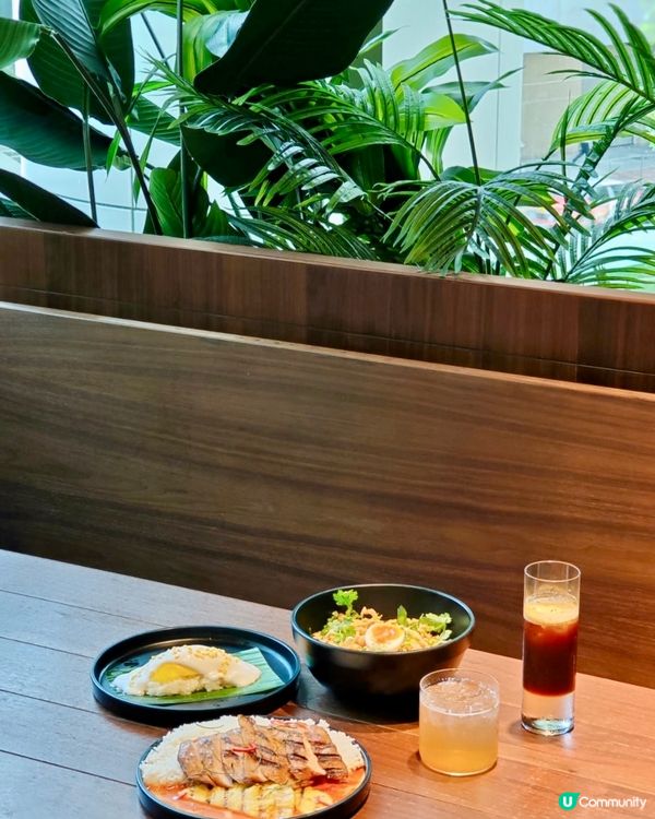 喺鰂魚涌太古坊有間超好坐嘅靚靚食堂KIN FOOD HALL...