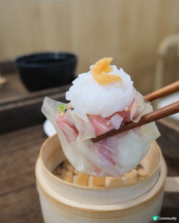 肉餅、燒賣！全部都係。。吞拿魚😍