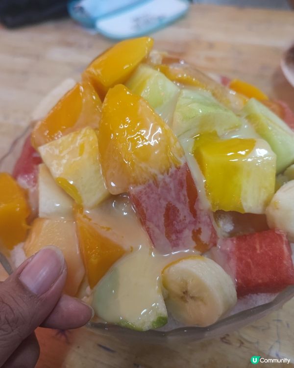 高雄渡船頭海之冰刨冰！