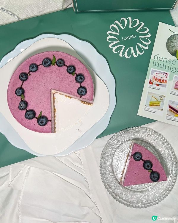 ʚ♡ 清新不甜膩 • 適合夏日口味的希臘乳酪芝士蛋糕 ♡ɞ