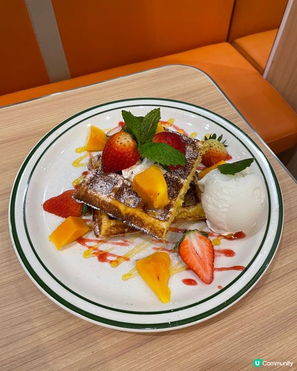 早午晚三餐都食得到的窩夫