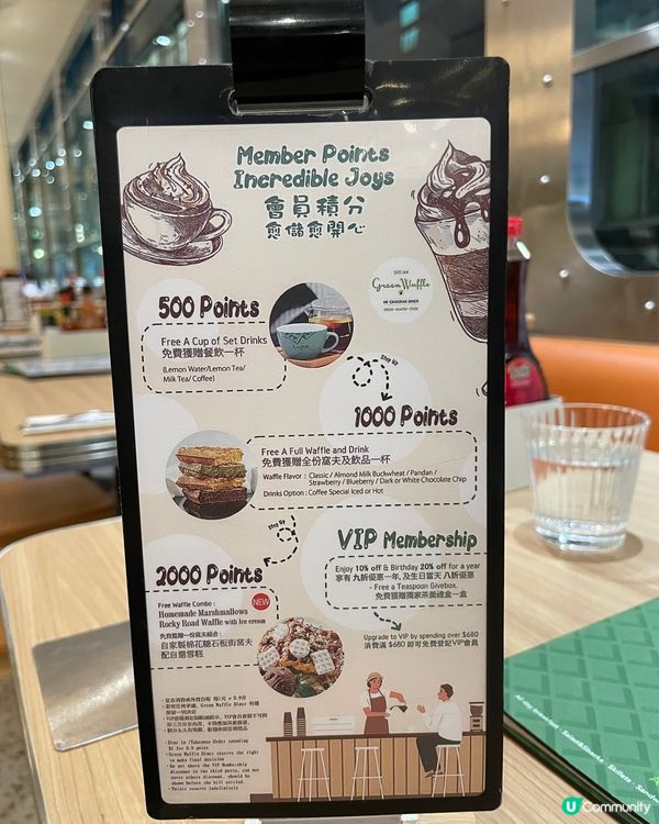 早午晚三餐都食得到的窩夫