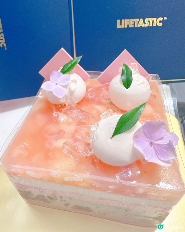 限定LIFETASTC白桃cake 🍑🍑🍑