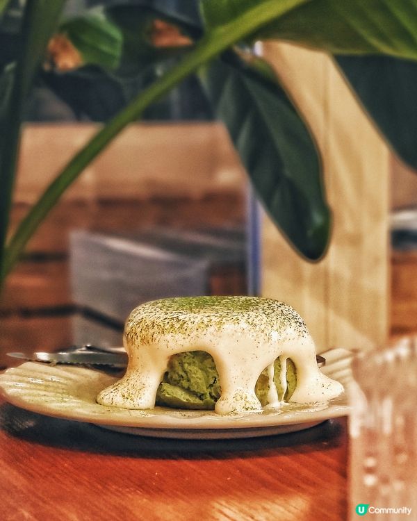 銅鑼灣必食💚抹茶巴斯克麻糬芝士蛋糕